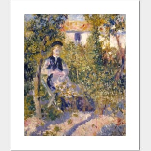 Nini in the Garden (Nini Lopez) by Auguste Renoir Posters and Art